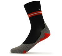 Falke RU5 Chaussettes De Running Hommes - Noir , Rouge, Taille 39-41