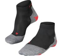 FALKE RU5 Race Basses Chaussettes Femme 39-40 Noir/Gris