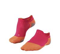 FALKE RU5 Race Invisible W IN respirantes anti-ampoule 1 paire, Chaussettes de course Femme, Rouge (Rose 8564), 35-36