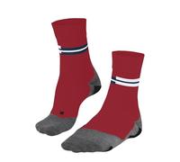 FALKE RU5 Race M So respirantes anti-ampoule 1 paire, Chaussettes de course Homme, Rouge Bloody Mary 8177, 46-48