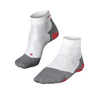 Falke RU5 Race Short Chaussettes De Running Hommes-Blanc,Gris, Taille 44-45