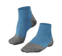 FALKE RU5 Race Short M Sso respirantes anti-ampoule 1 paire, Chaussettes de course Homme, Vert Turquoise 7922, 39-41