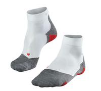 Falke Chaussettes de running RU5 Race Short légères Hommes Blanc/Gris Taille 46-48