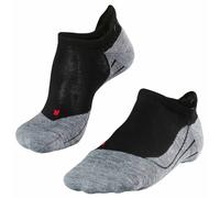Falke Running 4 Medium Invisible Bloquer Polyproyle Chaussettes - Noir