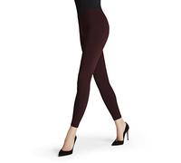 FALKE Seamless W Le opaques unis 1 paire, Leggings Femme, Rouge Barolo 8596, M 40-42