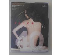 FALKE Seidenglatt 40 DEN Collant Marine Taille V/X-Large Neuf Emballage Original