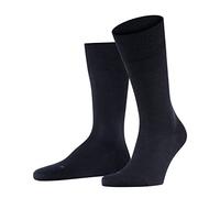 FALKE Sensitive Berlin M So laine coton non-comprimantes 1 paire, Chaussettes Homme, Bleu Dark Navy 6375, 39-42