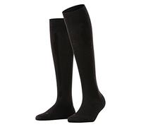 FALKE Sensitive Berlin W KH laine coton non-comprimantes 1 paire, Chaussettes longues Femme, Noir (Black 3000) nouveau - écologique, 35-38