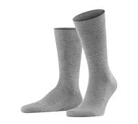 FALKE Sensitive London M So coton non-comprimantes 1 paire, Chaussettes Homme, Gris Light Grey Melange 3390, 39-42