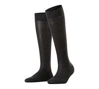 FALKE Sensitive London W KH coton non-comprimantes 1 paire, Chaussettes longues Femme, Gris (Anthracite Melange 3080) nouveau - écologique, 39-42