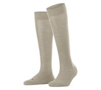 FALKE Sensitive London W Kh Coton Non-comprimantes Chaussettes Hautes, Beige Linen Melange 4541, 35-38 Femme