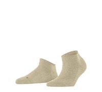FALKE Sensitive London W SN coton unies 1 paire, Chaussettes basses Femme, Beige (Sand Melange 4650), 39-42