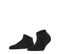 FALKE Sensitive London W SN coton unies 1 paire, Chaussettes basses Femme, Noir (Black 3000), 35-38