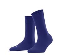 FALKE Sensitive London W SO coton non-comprimantes 1 paire, Chaussettes Femme, Bleu (Imperial 6065) nouveau - écologique, 39-42