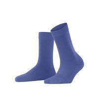 FALKE Sensitive London W So coton non-comprimantes 1 paire, Chaussettes Femme, Bleu Water 6550, 35-38