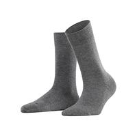 FALKE Sensitive London W SO coton non-comprimantes 1 paire, Chaussettes Femme, Gris (Light Grey Melange 3390) nouveau - écologique, 39-42
