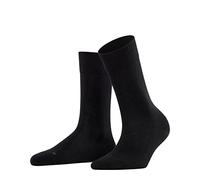 FALKE Sensitive London W SO coton non-comprimantes 1 paire, Chaussettes Femme, Noir (Black 3000) nouveau - écologique, 35-38