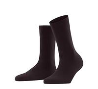 FALKE Sensitive London W SO coton non-comprimantes 1 paire, Chaussettes Femme, Rouge (Barolo 8596) nouveau - écologique, 35-38