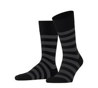 FALKE Sensitive Mapped Line M So coton non-comprimantes 1 paire, Chaussettes Homme, Noir Black 3000, 39-42