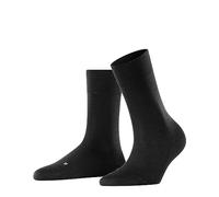 FALKE Sensitive New York W SO respirantes non-comprimantes 1 paire, Chaussettes Femme, Noir (Black 3000) nouveau - écologique, 39-42