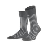 FALKE Shadow M So coton fantaisie 1 paire, Chaussettes Homme, Gris Steel Melange 3164, 39-40