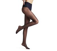 FALKE Shaping Top 20 DEN W Ti transparents effet sculptant 1 paire, Collants Femme, Bleu Marine 6179, S