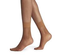 FALKE Shelina 12 DEN W SO ultra-transparentes unies 1 paire, Chaussettes Femme, Marron (Noisette 5109), 39-42