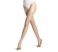 FALKE Shelina 12 DEN W Stu ultra-transparent uni 1 paire, Bas autofixant Femme, Effet peau Porcelain 4106, S