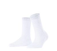 FALKE Shiny W So viscose unies 1 paire, Chaussettes Femme, Blanc White 2000, 35-38