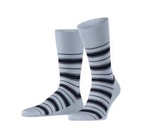 FALKE Shirtline M So coton fantaisie 1 paire, Chaussettes Homme, Bleu Light Blue 6594, 41-42