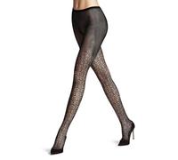 FALKE Siren W Ti transparents fantaisie 1 paire, Collants Femme, Noir Black 3009, M-L