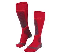 FALKE SK Energizing Wool W Kh respirantes 1 paire, Chaussettes de ski Femme, Rouge Rose 8564, 35-38