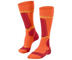 Falke - SK Energy - Chaussettes de compression - EU 39-42 - W4: Calf 41-46 cm - flash orange
