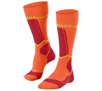Falke - SK Energy - Chaussettes de compression - EU 43-46 - W3: Calf 36-40 cm - flash orange