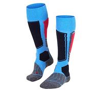 FALKE SK1 Comfort W KH laine soie chaudes épaisses 1 paire, Chaussettes de ski Femme, Bleu (Blue Note 6545), 39-40