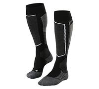 FALKE SK2 Intermediate Cashmere M KH respirantes chaudes épaisses 1 paire, Chaussettes de ski Homme, Noir (Black-Mix 3010), 42-43