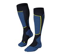 Falke Chaussettes de ski SK2 Intermediate M KH – En laine, chaudes – Bleu (Olympic 6940) 44-45