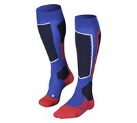 Falke Chaussettes de ski SK2 Intermediate M Homme en laine, chaudes – Bleu (Olympic) 46-48