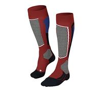 FALKE SK2 Intermediate M KH laine chaudes épaisses 1 paire, Chaussettes de ski Homme, Orange (Tangerine 8097), 39-41