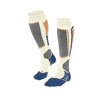 Falke - Chaussettes de ski - SK2 Intermediate W Offwhite-Candy pour Femme en Laine - Taille 35-36 - Blanc Blanc 35-36