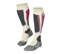 FALKE SK2 Intermediate W KH laine chaudes épaisses 1 paire, Chaussettes de ski Femme, Blanc (Off-White 2041), 37-38