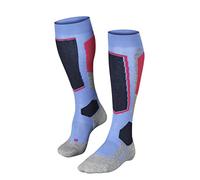 FALKE SK2 Intermediate W KH laine chaudes épaisses 1 paire, Chaussettes de ski Femme, Bleu (Blue Note 6545), 41-42