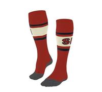 FALKE SK2 Intermediate Wool M Kh laine fil fonctionnel chaudes épaisses 1 paire, Chaussettes de ski Homme, Orange Samba 8182 Trend, 46-48