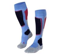 FALKE SK2 Intermediate Wool W Kh laine 1 paire, Chaussettes de ski Femme, Bleu Blue Note 6545, 35-36