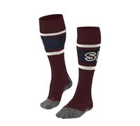 FALKE SK2 Intermediate Wool W Kh laine fil fonctionnel 1 paire, Chaussettes de ski Femme, Rouge Merlot 8117 Trend, 37-38