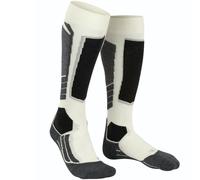Falke - Chaussettes de ski - SK2 Intermediate Wool W Off White pour Femme en Laine - Taille 37-38 - Blanc Blanc 37-38