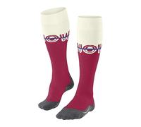 FALKE SK4 Advanced W KH laine chaudes fines 1 paire, Chaussettes de ski Femme, Rouge (Rose 8564), 37-38