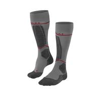 FALKE SK4 Energizing Light M Kh laine avec contention 1 paire, Chaussettes de ski Homme, Gris Light Grey 3400, 46-48