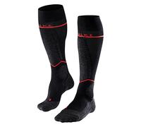 FALKE SK4 Energizing Light W KH laine avec compression 1 paire, Chaussettes de ski Femme, Noir (Black-Mix 3010), 35-36