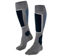 Falke Chaussettes de ski SK6 Pro Homme - Longues Gris mélangé 42/43